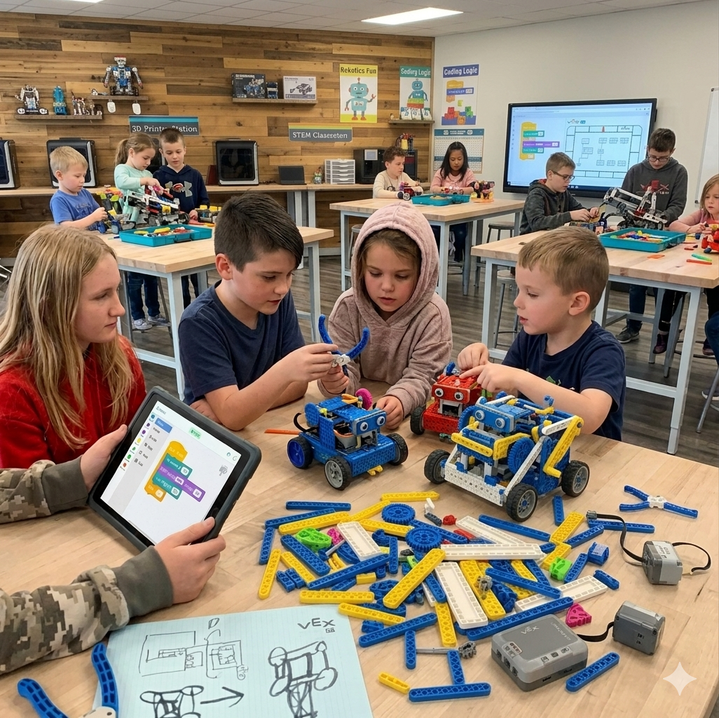Hands-on Robotics Experience for Kids – SafenetAcademy.Org